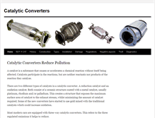 Tablet Screenshot of catalyticconverters.com